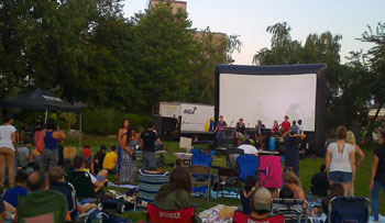 Forest of the Dancing Spirits at outdoor-cinema-at-Socrates-Park